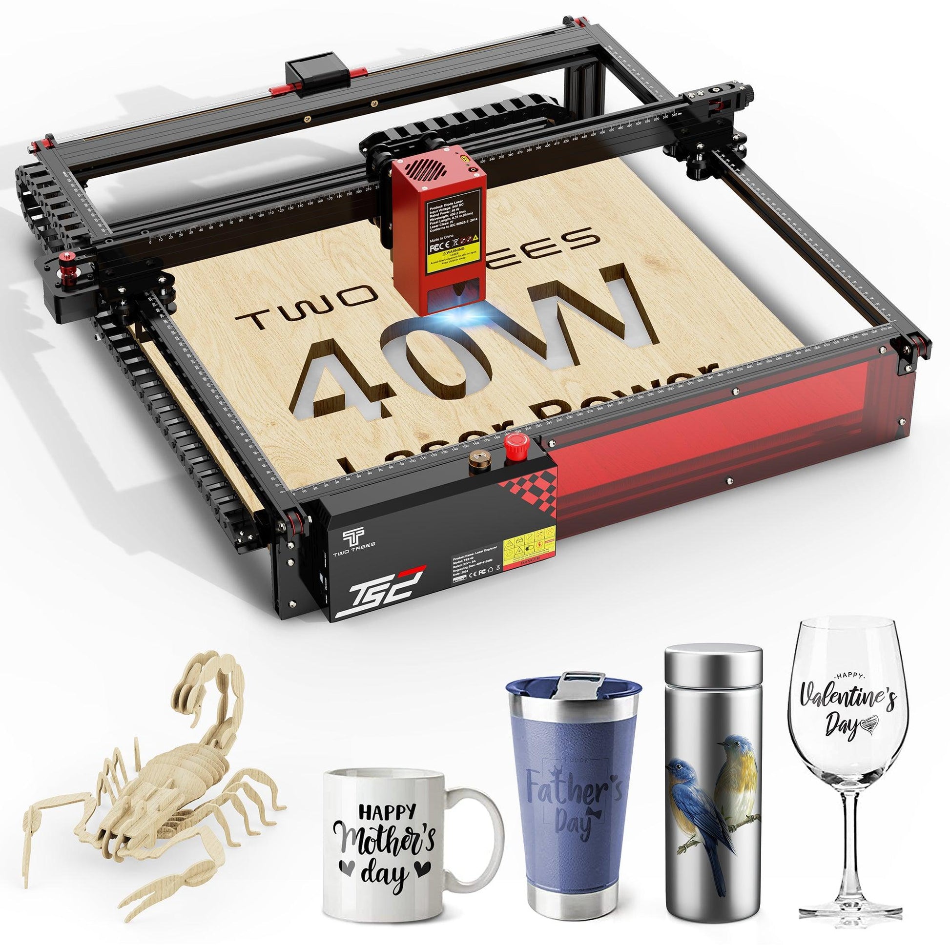 Twotrees TS2-40W Laser Engraver - TwoTrees Official Shop