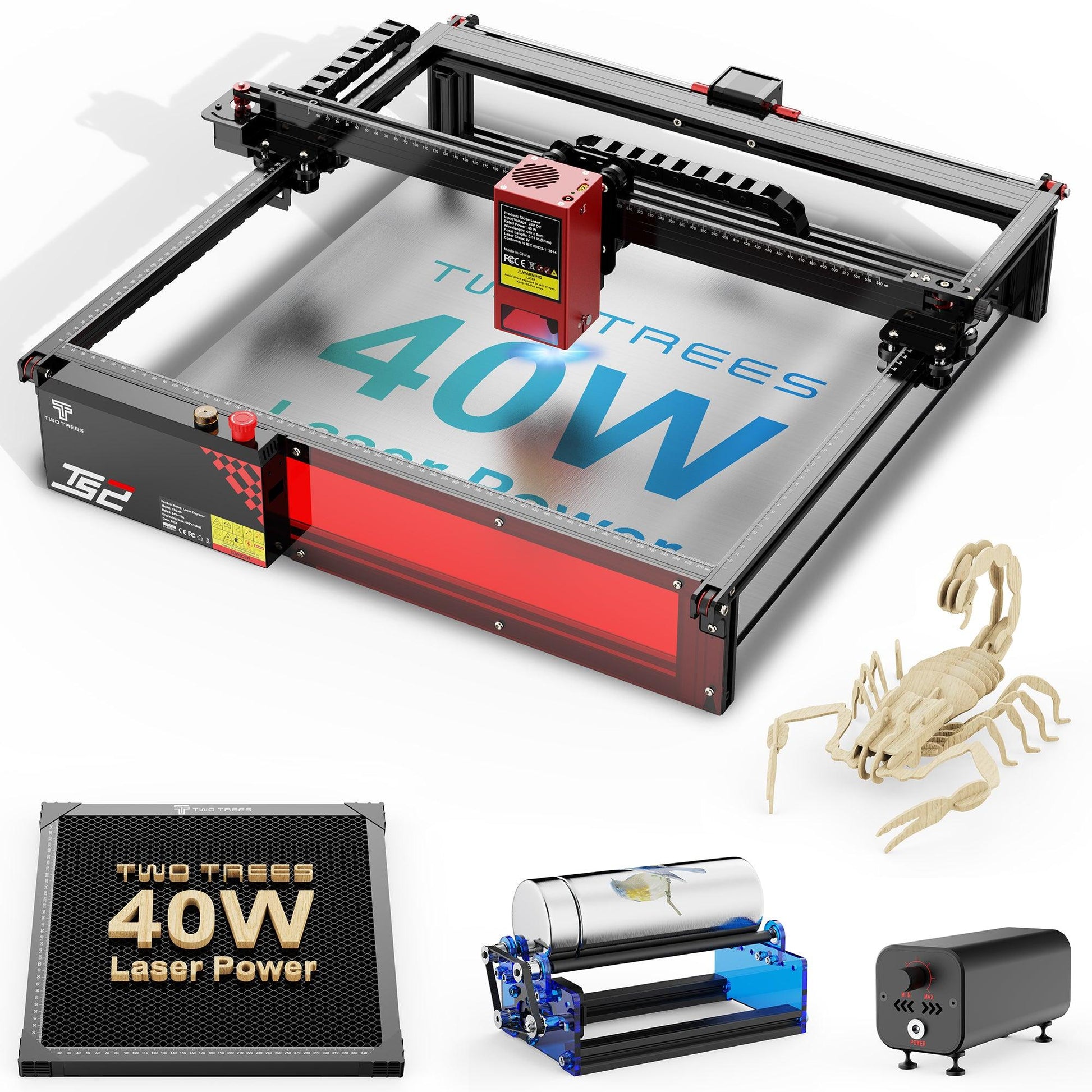 Twotrees TS2-40W Laser Engraver - TwoTrees Official Shop