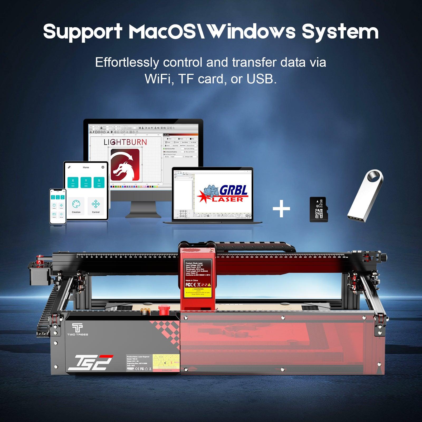 Twotrees TS2-40W Laser Engraver - TwoTrees Official Shop