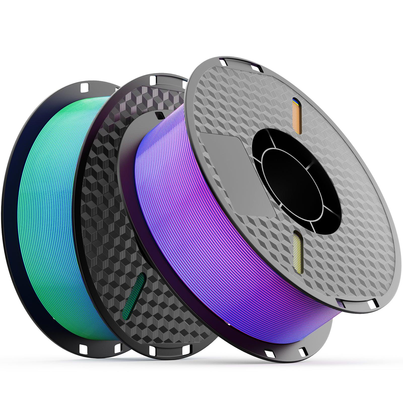 Twotrees Rainbow Silk PLA Filament - TwoTrees Official Shop