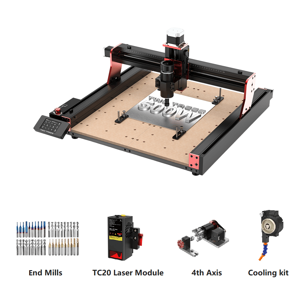 Twotrees TTC450 PRO CNC Router Machine(EU US Direct Ship, VAT Included) - TwoTrees Official Shop