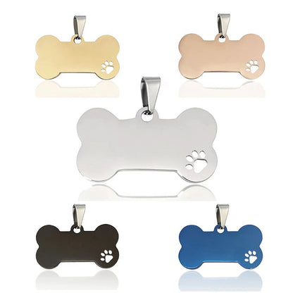 Twotrees 60PCS Stainless steel Bone Pet ID Tag - TwoTrees Official Shop