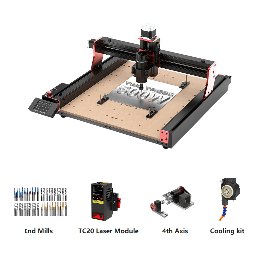 Twotrees TTC450 PRO CNC Router Machine（EU US Direct Ship, VAT Included） TwoTrees Official Shop