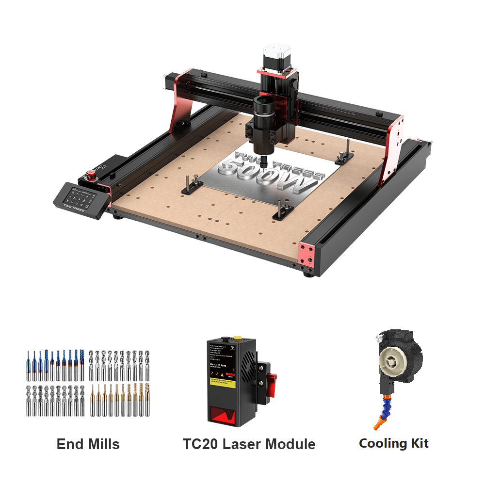 Twotrees TTC450 PRO CNC Router Machine（EU US Direct Ship, VAT Included） TwoTrees Official Shop