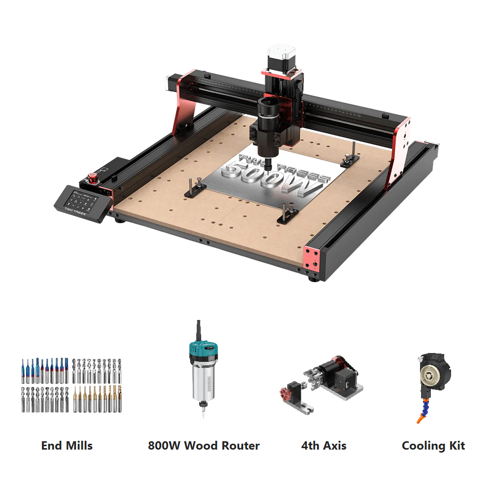 Twotrees TTC450 PRO CNC Router Machine（EU US Direct Ship, VAT Included） TwoTrees Official Shop
