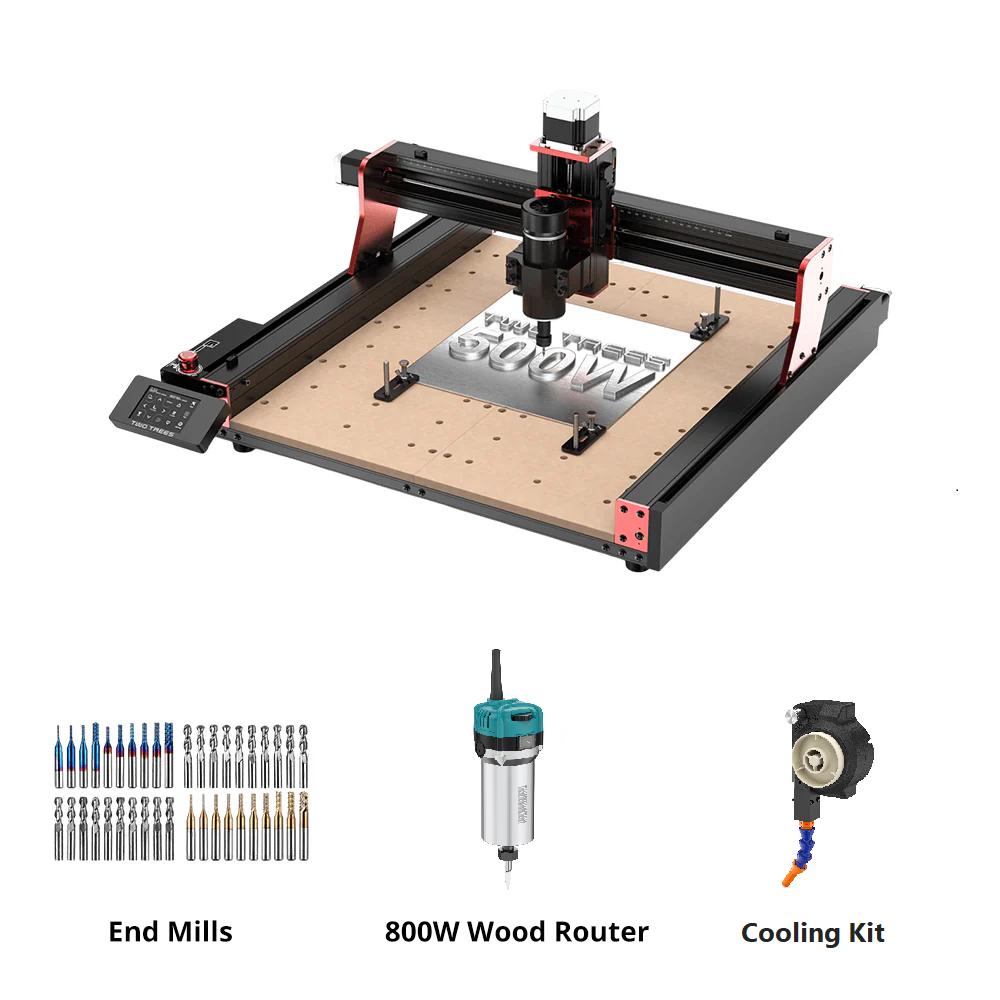 Twotrees TTC450 PRO CNC Router Machine（EU US Direct Ship, VAT Included） TwoTrees Official Shop