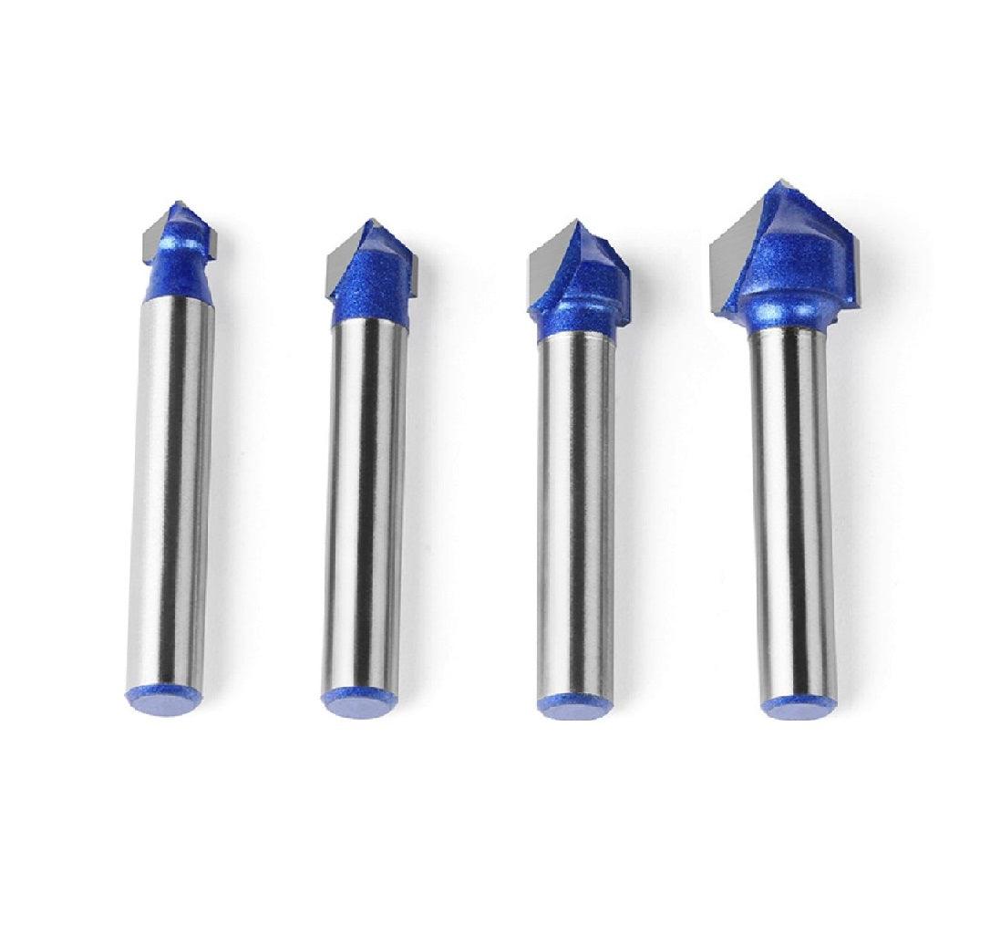 Twotrees V-groove cutter 90° 6 mm set of 4 - TwoTrees Official Shop