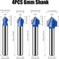 Twotrees V-groove cutter 90° 6 mm set of 4 - TwoTrees Official Shop