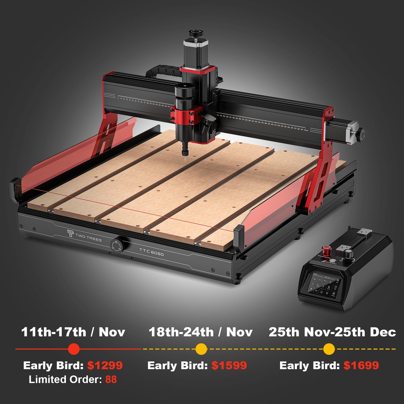 PRE-ORDER | Twotrees TTC-6050 CNC Router Machine