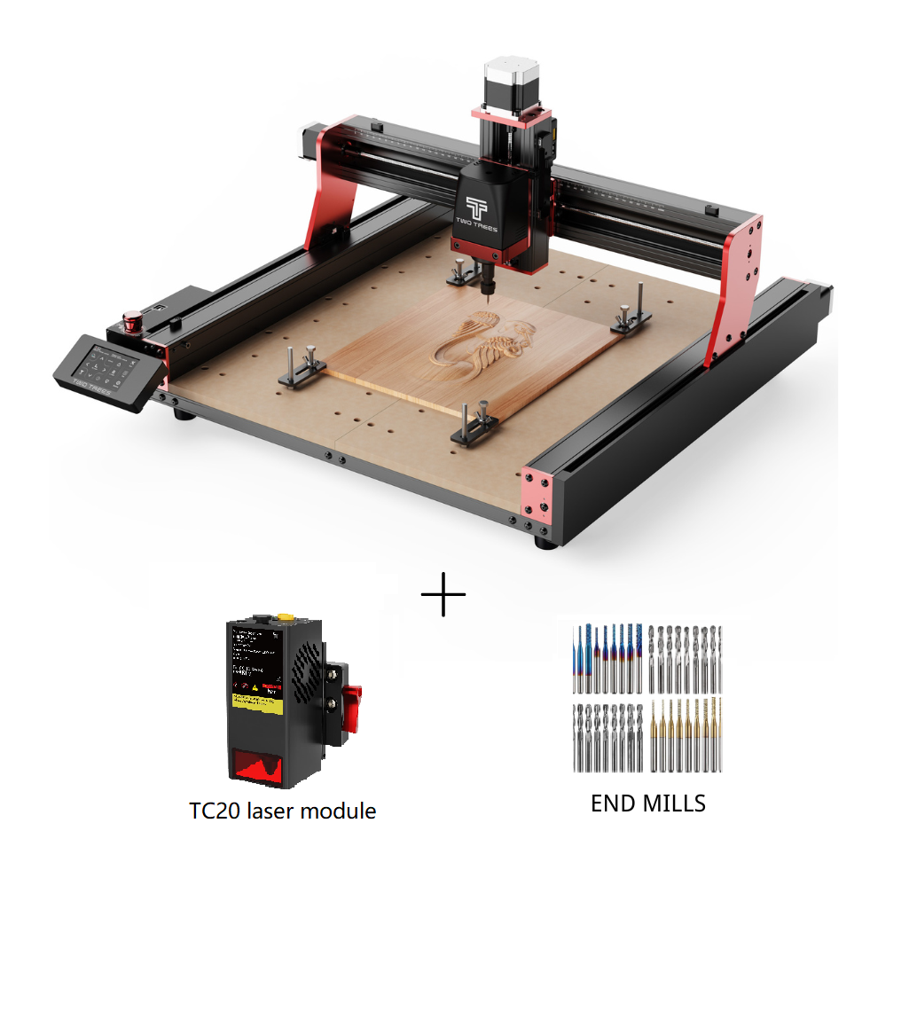 Twotrees TTC-450 PRO CNC-Fräsmaschine 