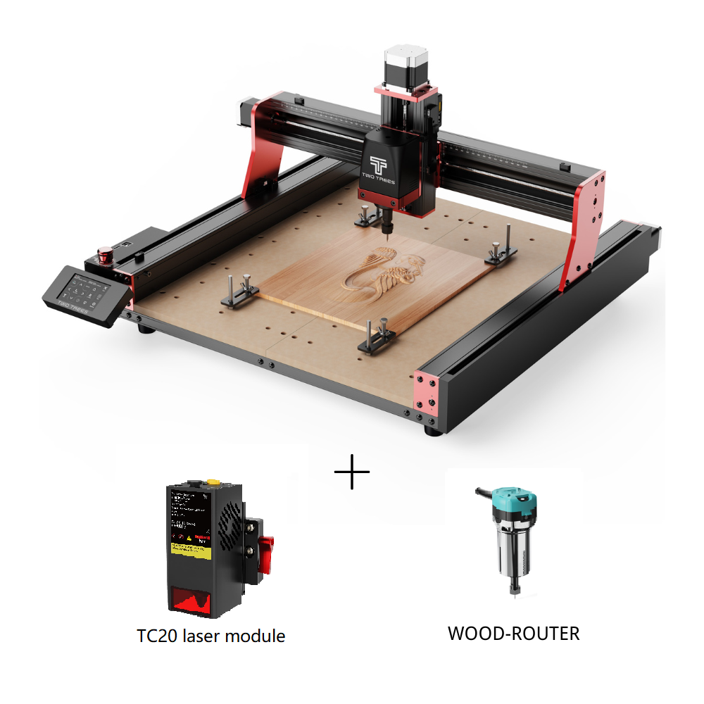 Twotrees TTC-450 PRO CNC-Fräsmaschine 