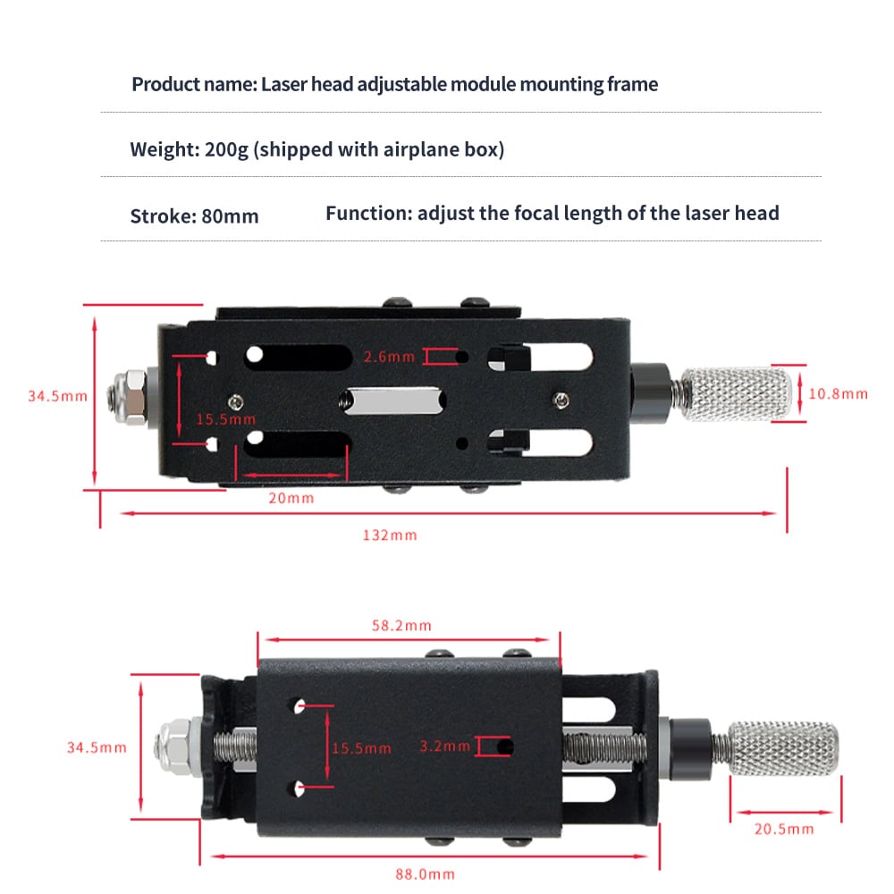 Twotrees 40W LD+FAC Compressed Laser Module Replacement for TT-5.5S/TTS-55 - TwoTrees Official Shop